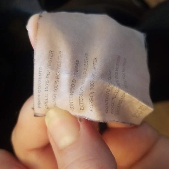 Esprit Blue Hooded Coat XL - Picture 7 of 8